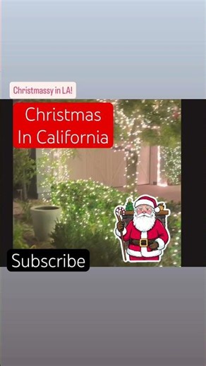 Christmas celebrations in California #christmas #celebration