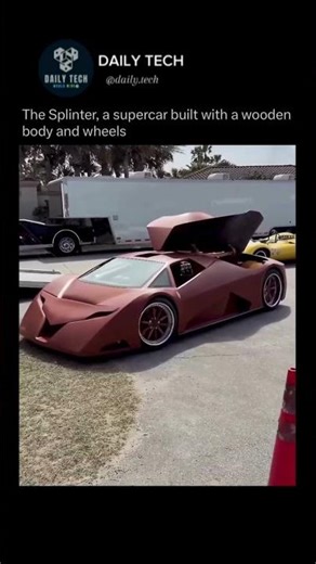 The Wooden Supercar That Actually Works.
