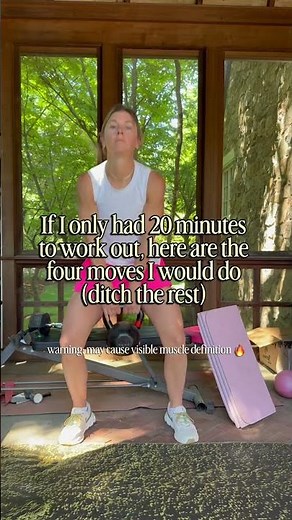 Most effective 20 minute strength workout for women #perimenopausefitness