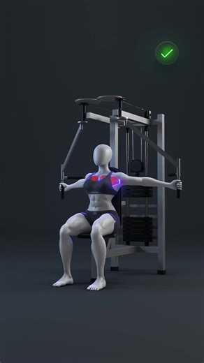 Peck Deck Machine for Chest Workouts