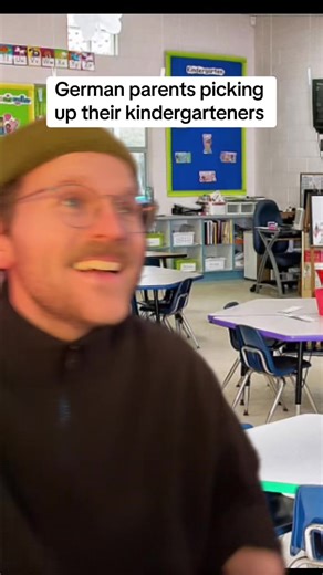 German parents picking up their Kindergarteners #germany #deutschland #comedian | Jordan Prince
