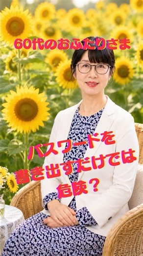 パスワードを書き出すだけでは危険？
