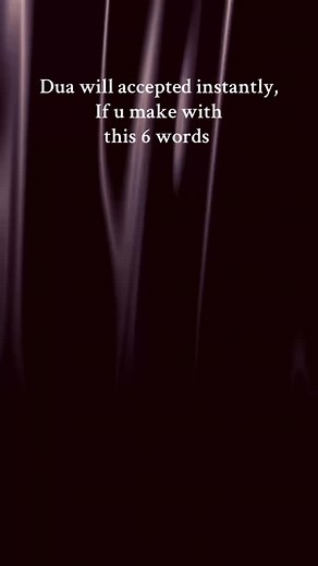 SAY THESE 6 WORDS AND EVERY DUA WILL BE ACCEPTED.. In sha Allah ✨💫🤲🏻 #MuslimLife #IslamicFashion #HalalLifestyle. #MuslimCulture #IslamicArt #Islam #Muslim #Islamic #Quran #Hadith #IslamicInspiration #MuslimMotivation #QuranicQuotes #HadithOfTheDay #SpiritualGrowth | Dua collection