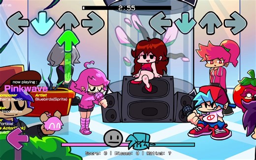 不一样的内鬼拟人！【fnf】fnf vs imposter but human pink周展示