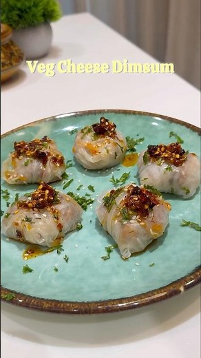 Healthy Alternative to Momos | Veg Cheese Dim-sums