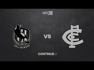 Collingwood vs Carlton Showdown! - AFL 26 Gameplay