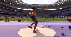 Olympia 2024 - Leichtathletik: Leo Neugebauer überzeugt im Zehnkampf-Kugelstoßen mit zweitbester Weite