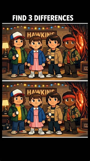 99% FAIL this challenge… Are you the 1%? 😳🔥”Comment👇'Done' #DifferenceGame #strangerthings #BrainTeaser #ViralReels #FYP