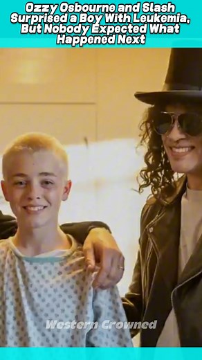 66K views · 3.8K reactions | Ozzy Osbourne and Slash Surprised a Boy With Leukemia, But Nobody Expected What Happened Next | Western Crowned | Facebook