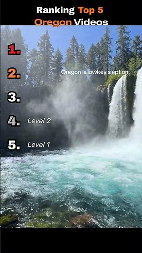 Ranking the Top 5 Most Beautiful Places in Oregon 🌲✨