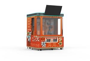 [Hot Item] Fully Automatic Robot Rice Cooking Machine, Ready-Cooked Claypot Rice Vending Machine, Smart Vending Machine