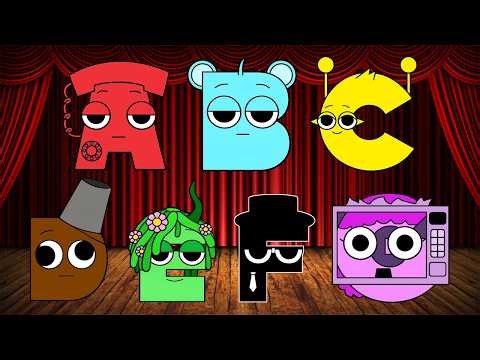 ABC Song Parade for Kids | Uppercase Alphabet Characters | Fun A–Z Learning
