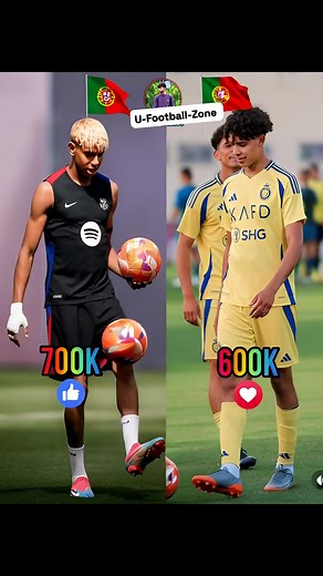 ⚽ **LAMINE YAMAL  Vs CRISTIANO RONALDO JR ** ⚽  **LAMINE...