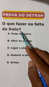 Prova teórica detran 2025, prova do detran 2025, como passar na prova teórica do detran 2025, cnh.Se você vai fazer a prova teórica do DETRAN, este vídeo é para você! Aqui você vai encontrar dicas importantes, exemplos de questões, explicações das regras de trânsito e tudo o que precisa saber para aumentar suas chances de aprovação na primeira tentativa.📌 O que você vai ver neste vídeo:Como funciona a prova teórica do DETRANTipos de questões mais comunsDicas para estudar de forma eficienteErros