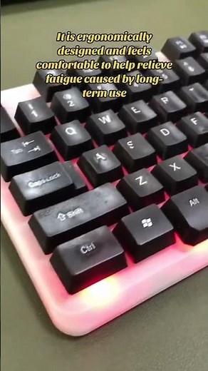 LIMEIDE GTX350 Series Wired 104 Keys Membrane Keyboard Many Kinds of Colorful Lighting Gaming