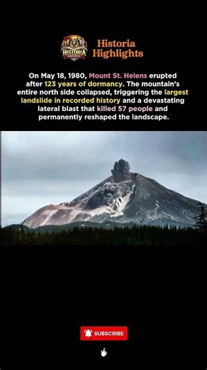 The Eruption That Blew the Side Off a Mountain