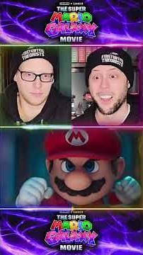 THE SUPER MARIO GALAXY MOVIE TRAILER REACTION!!