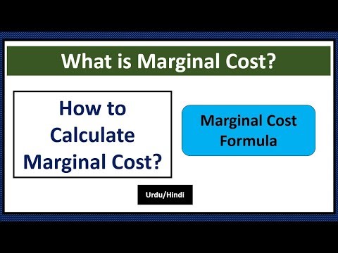 What is Marginal Cost? Marginal Cost Formula-How to Calculate Marginal Cost?