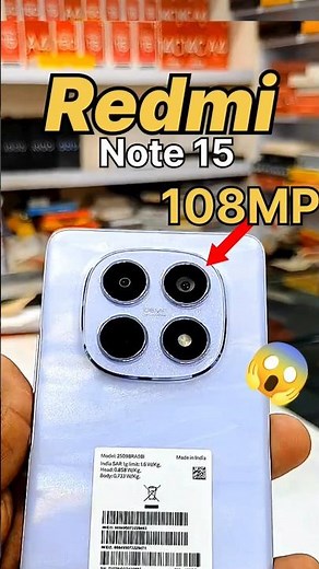 Redmi Note 15 5G 🔥 108MP Camera Test 2026 😱 DSLR Level Shots #shorts
