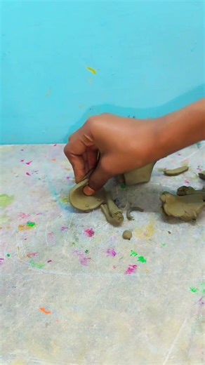 How to Make a Beautiful Miniature Clay Kitchen Set | DIY Mini Clay Kitchen | Mini Kitchen Craft#clay