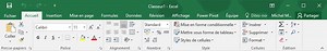 Excel 2016 - Première utilisation du ruban - Médiaforma