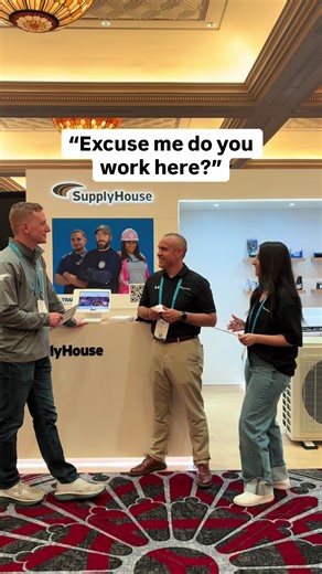 Just a huge fan… of the swag. 👊 Come grab yours at ACCA Booth 412. #ACCA2026 #HVAC #HVACTok #SkilledTrades #TradeShow
