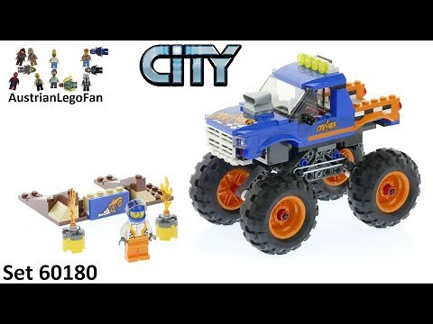 Lego City 60180 Monster Truck - Lego Speed Build Review