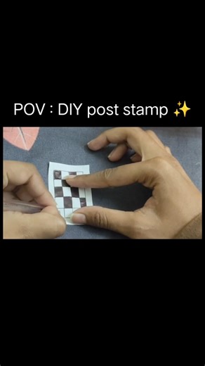 post stamp ✨.........#diy #papercraft #viralshorts #shorts #post #stamp
