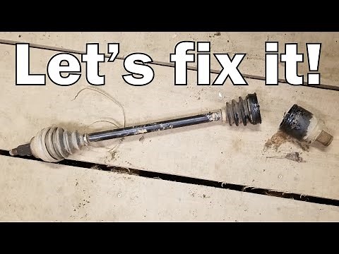 The fast way on how to replace a rear Polaris RZR XP1000 - XP Turbo - Turbo S axle (East lake axle)