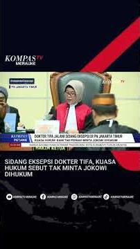 Dr. Tifa's Exception Hearing: Defense Counsel States They Never Requested for Jokowi to be Punished