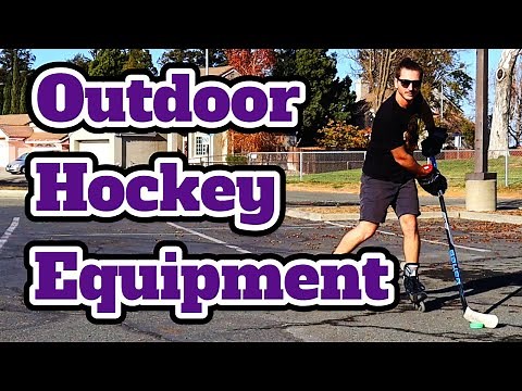 All the Equipment You Need to Play Street Hockey