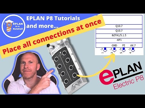 How to place all connections at once in EPLAN ❓ It´s so easy 😎