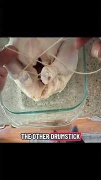 #trussing a #chicken #culinary #cookinglessons #roastchicken #howto #dinnerprep #food #eat #dinner