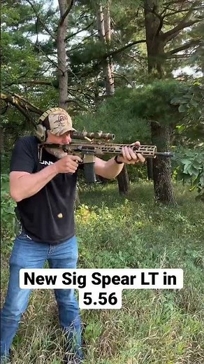 The new Sig Sauer MCX Spear LT chambered in 5.56!