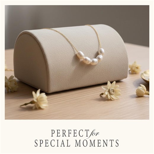 Bridal Pearl Necklace, Wedding Jewelry for Bride, Gold Vermeil Necklace - Etsy