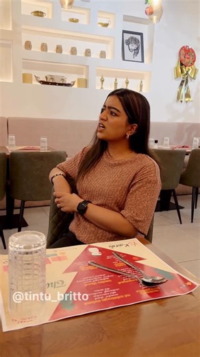 Tintu Britto on Instagram: "ചേട്ടന് മനസിലായില്ലെന്നു തോന്നുന്നു😂😝 #instadaily #trending #instalike #tintubritz"