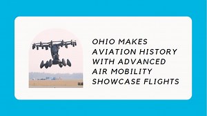 27 reactions | The future of air mobility was on display at the 2021 Ohio Advanced Air Mobility Showcase in Springfield, Ohio last month. Attendees got the chance to witness an electric vertical takeoff and landing aircraft – the first of its kind in Ohio. | Ohio Department of Transportation | Facebook