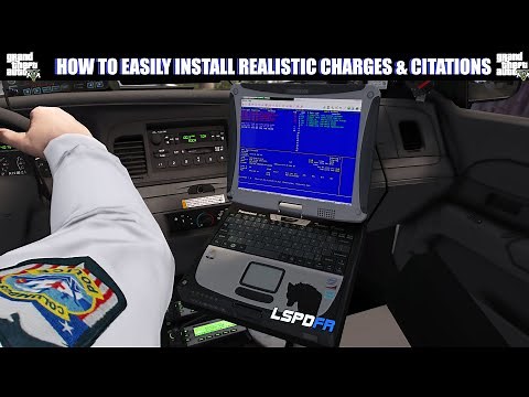 How To Easily Install Realistic Charges & Citations ( Compulite ) #LSPDFR #GTA5