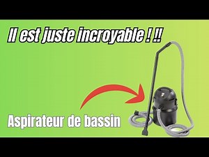 Aspirateur de bassin Pondomatic 3 Pontec : Il est juste incroyable ! !!