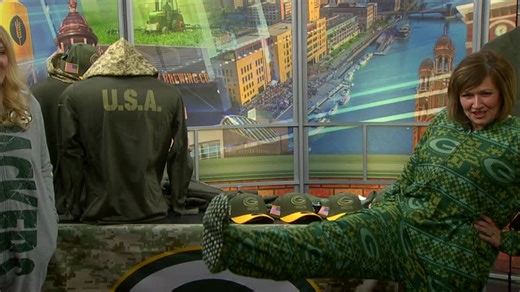 Packers Pro Shop: Salute to Service Apparel and Footie Pajamas