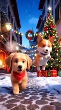 Christmas cartoons for dogs create a cozy atmosphere for your canine companions. #cartoon 🎄🐶