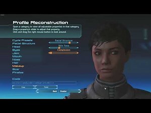 Mass Effect Legendary Edition Celebrity 2021 character creation Michael Burnham & James T. Kirk