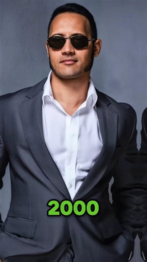 Then vs Now | The Rock #short #wwe #evolution