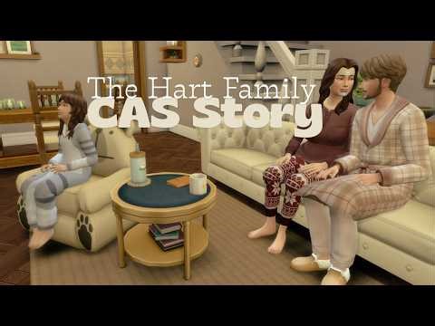 ❄️ Creating the Hart Family | Cozy Sims 4 CAS + Story Household