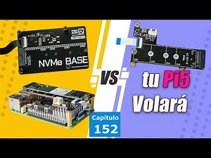 PCIe NVMe para Raspberry Pi 5 ¿cuál es más veloz? Geekworm X1001 vs Pimoroni NVMe Base