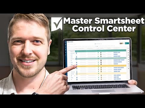 How to Use Control Center in Smartsheet? (BEGINNER TUTORIAL 2024)