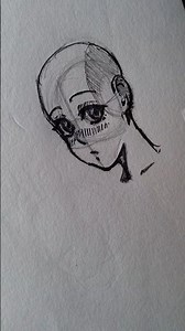 How to draw Anime girl face✏️ #drawing #tutorial #howtodraw #face #art #viral