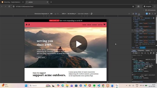 #codingjourney #html #css #flexbox #beginnerdeveloper | Nisha Chandani