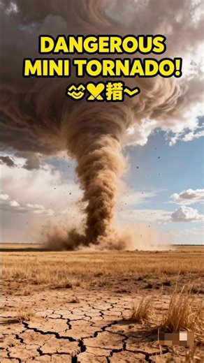 😱 Real Mini Tornado Caught On Camera! 🌪️🔥