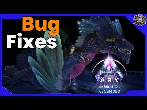 ROCK DRAKE & BUG FIXES - COMMUNITY CRUNCH NEWS - ABERRATION - ARK SURVIVAL ASCENDED - ASA